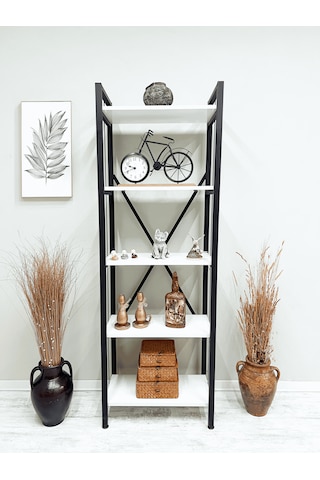 Tanraf Arya Telli White Kitaplık