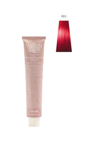 Nook Virgin Color Profesyonel Saç Boyası 100ml-kırmızı Yoğunlaştırıcı/ateş Kırmızısı Modulator-kırmızı