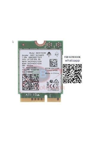 Intel Wi-fi 6 Ax201 Ax201ngw Bluetooth 2.4g/5g Wireless Kart Wifi Card