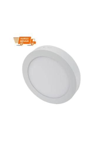 20W - 24W Sıva Üstü Yuvarlak Beyaz Döküm Led Panel Spot