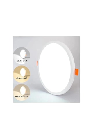 Çerçevesiz İnce Tasarımlı Sıva Altı Led Panel Armatür, Günışığı 01G Taba