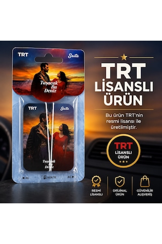 Bakgelal Trt Lisanslı Taşacak Bu Deniz Oto Kokusu Tekli Asmalı Karton Araç, Dolap Ve Ev Kokusu