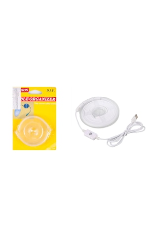 Kablo Düzenleyici Toparlayıcı Aparat 2 Adet 6x6x1cm
