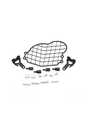 Mufunye Bmw G650gs 2011-2017 Işık Koruması, Siyah Epoksi Kaplama Çelik Kafes, Camı Kaya Ve Çöplerden Korur, Sürücü Güvenliğini Artırır