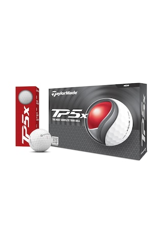 Taylormade Tp5x Golf Topu, 5 Katmanlı, Tour Hızında, Yüksek Spin Kontrolü Ve Clearpath Hizalama Kod 003991 Çok Renkli