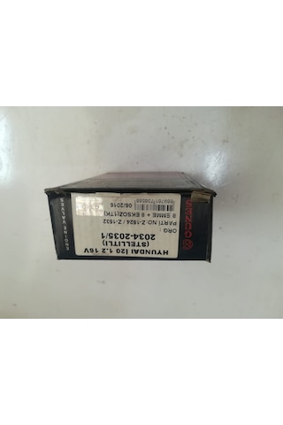 SUPAP TAKIM I-20 1.2 16V (IN-8 ÖLÇÜ:26.8X5.475X101 / EX-8 ÖLÇÜ:24