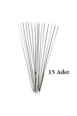 Ciğer Şişi 15 Adet 55 Cm ,et Mangal Yassı Şiş Uzunluk 55 Cm