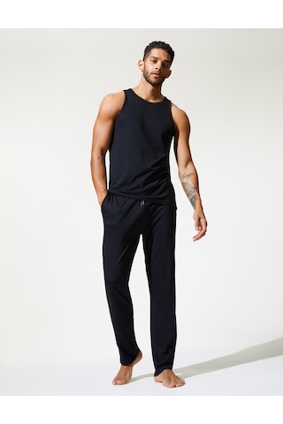 Marks & Spencer Supima Cotton Pijama Altı Siyah