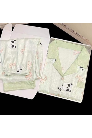 Kadın Buz İpek Pijama-532 Diğer