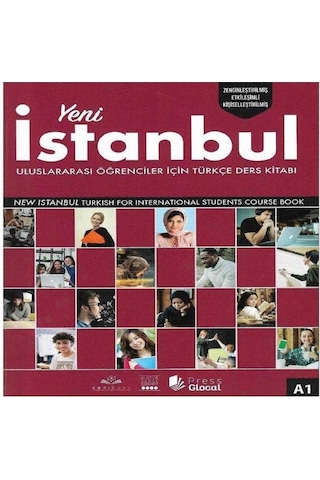 İstanbul Istanbul Yabancılar Için Türkçe New Yeni A1-a2-b1-b2-c1 Ders + Çalışma + Qr Kod Komple Set Complete Set