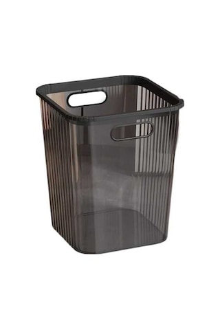 Pazly Suntek Siyah S Oturma Odası Minimalist Kovası Kağıt Çöp Atık Au Siyah