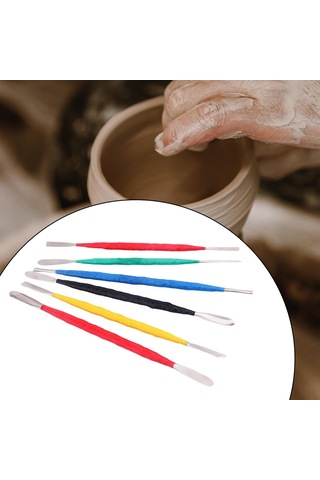 Suntek Dıy Modelleme Kaya Boyama Için 6x Polimer Çömlekçilik