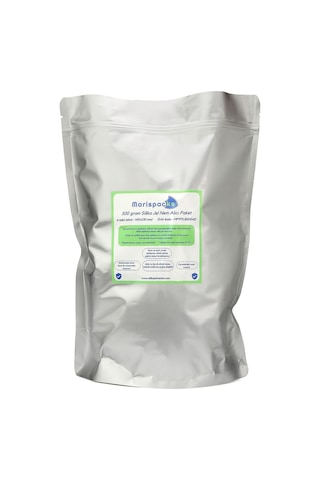 Marispacks 500 G X 4 Adet Silikajel Nem Alıcı Paket Nonwoven, Aluminyum Doypack Ambalajda