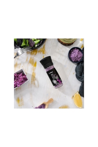 Efsina Violet Kaya Tuzu Sofrada Öğütme Değirmenli Gurme Tuz 100 G
