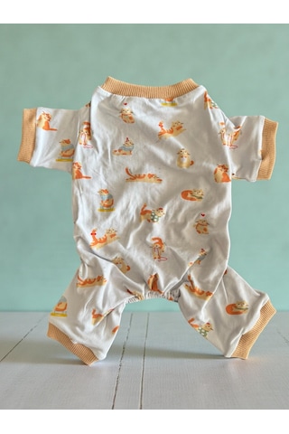 Bejjy Pamuklu Kedi Tulum Pijama