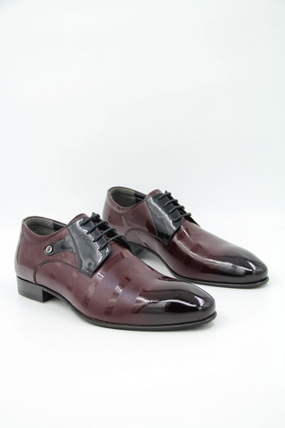 Oggi 021695 Erkek Klasik Ayakkabı - Bordo-bordo