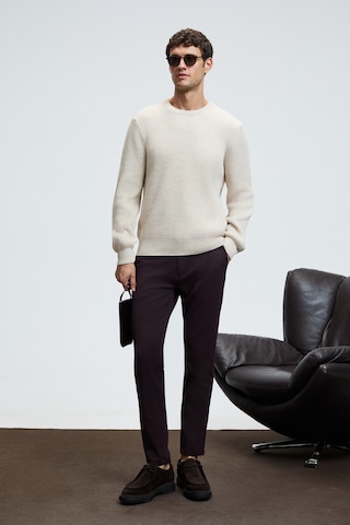 CABLIN Erkek Yuvarlak Yaka Regular Fit Triko Taş Rengi Kazak