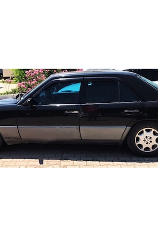 Woc Chrome Mercedes E Klasse W124 Krom Cam Çıtası 1984-1995 4 Par