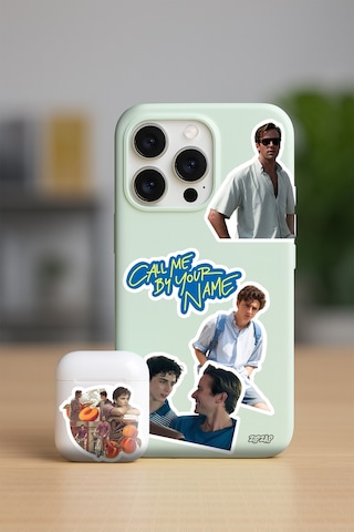 Call Me By Your Name-beni Adınla Çağır Dizi Film Telefon Laptop Bullet Journal Yapışkanlı Folyo Sticker Paketi 20 Adet Çok Renkli