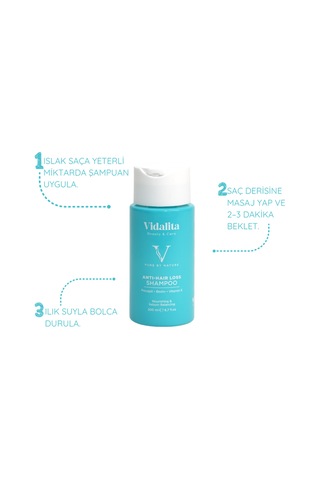 Vidalita Beauty & Care Saç Dökülmesine Karşı Şampuan 200 ML