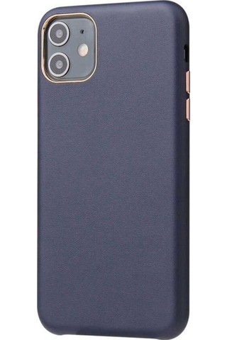 Apple Uyumlu iPhone 11 Kılıf Zore Eyzi Kapak Lacivert