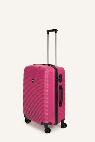 Defacto Unisex Sert Kapaklı Çekçekli Küçük Fusya Orta Valiz Valiz I1711axnspn661 Pembe-pn661