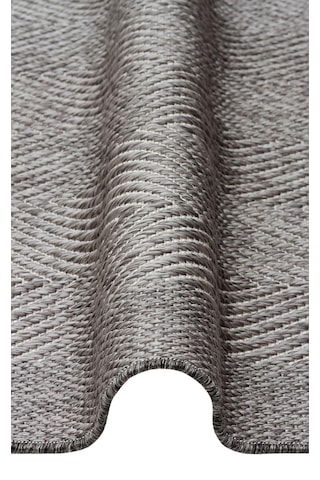 Mono Mno 02 Grey Hav Toz Vermez Kaymaz Tabanlı Şık Kilim