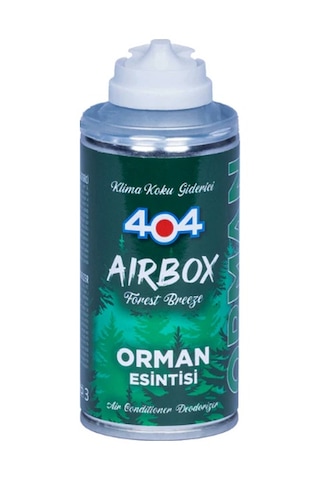 404 Airbox Orman Esintisi Araç Klima Kokusu Bombası 150 Ml - Klima Koku Giderici Sprey