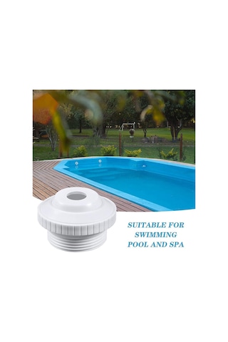 Anjiexun Hayward Sp1419d İçin Yüzme Havuzu Açıklığı Akış Girişi İçin 3 Adet Nozul Beyaz