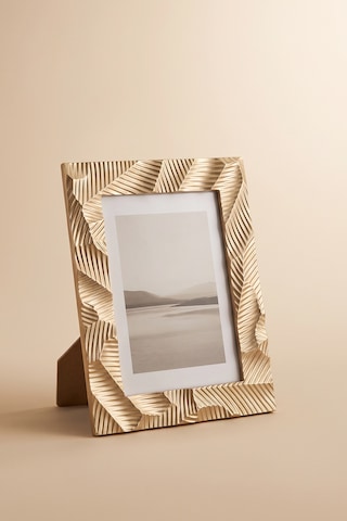 Karaca Home Lana Fotoğraf Çerçevesi Gold 10x15 cm