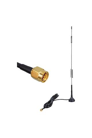 Electroon 4g/lte 5dbi Superbox Uyumlu 3mt Kablolu Dış Ortam Modem Anteni - 2adet