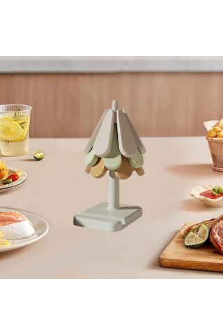 Trendooze 3 Adet Ağaç Şekli Trivet Seti Masa Koruyucuları Conpip