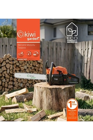 Kiwi Garden KGSW-7427 Benzin Motorlu Testere