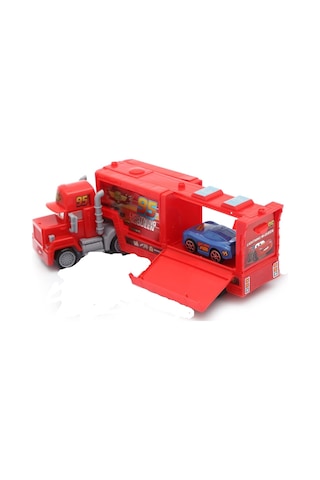 Cars Mack Tır Açılır Kapanır Kasa 2 Araçlı 33 Cm Sürtmeli Tır