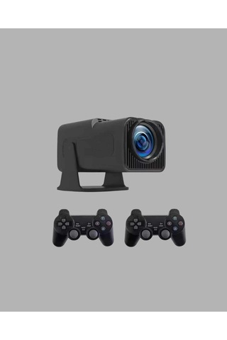 Android Projeksiyon Game Box - 1280x720p Hd Çözünürlük, Bluetooth,hdmı Ve Usb Girişli