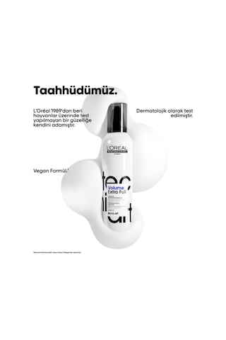 L'Oréal Professionnel Techni Art Full Volume Extra Ekstra Hacimlendirici Saç Köpüğü 250 ML