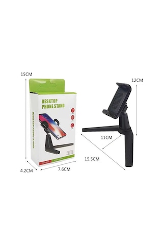 Zore 21A155 Telefon Tutucu-Siyah-Siyah