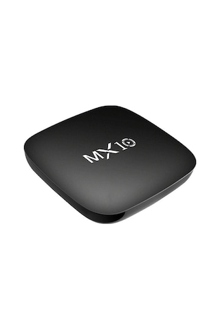 Mx10 4k Ultra Hd Android Tv Box Wifi Destekli Smart Tv Dönüştürücü Media Player