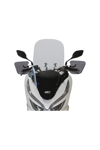GP Kompozit Honda PCX 125 2018-2020 Uyumlu Ön Cam Şeffaf 65 cm