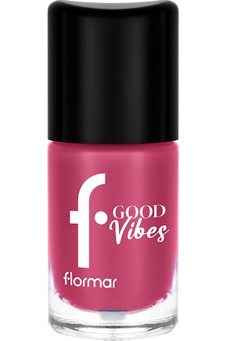 Flormar Good Vibes Yüksek Pigmentli & Parlak Bitişli Nefes Alabilen Oje 009 Landof Exotic Fruits