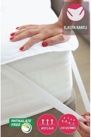 Eco Comfort Su Sıvı Geçirmez Yatak Koruyucu Elastik Bantlı Alez