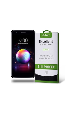 LG Uyumlu K11 Ekran Koruyucu Cam 5 Adet (534061319)