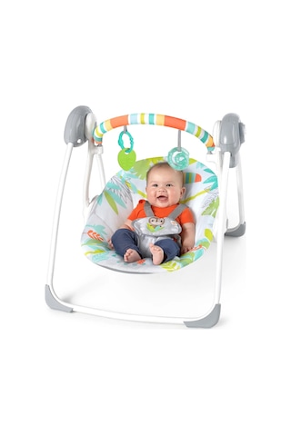 Bright Starts Yağmur Ormanı Taşınabilir Salıncak