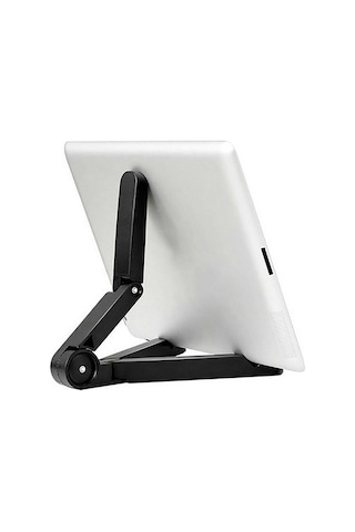 Microcase Katlanabilir Telefon Tablet Tutucu Stand - Al2457 Siyah