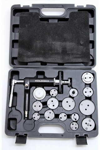 Worldforce 16 Parça Havalı Fren Piston İtme Seti Profesyonel