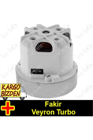Fakir Veyron Turbo Süpürge Motoru ( Bakır Sargılı )