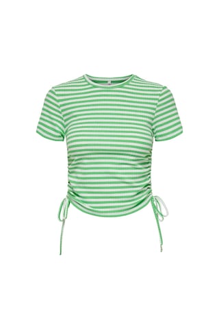 Only Onlwendy S/s Ruchıng Top Jrs 15284982 Yeşil 001