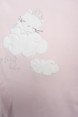 Bebbitof 10parça Sevimli Kedi Yenidoğan Seti Pembe