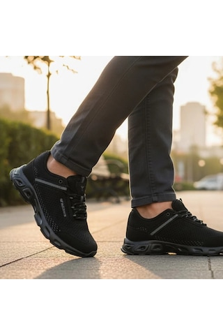 Wickers 3017 Erkek Rahat Sneaker Siyah