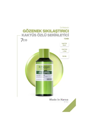 Cactox Gözenek Sıkılaştırıcı Siyah Nokta Karşıtı Arındırıcı Kaktüs Özlü Esans Yüz Toniği 150ml